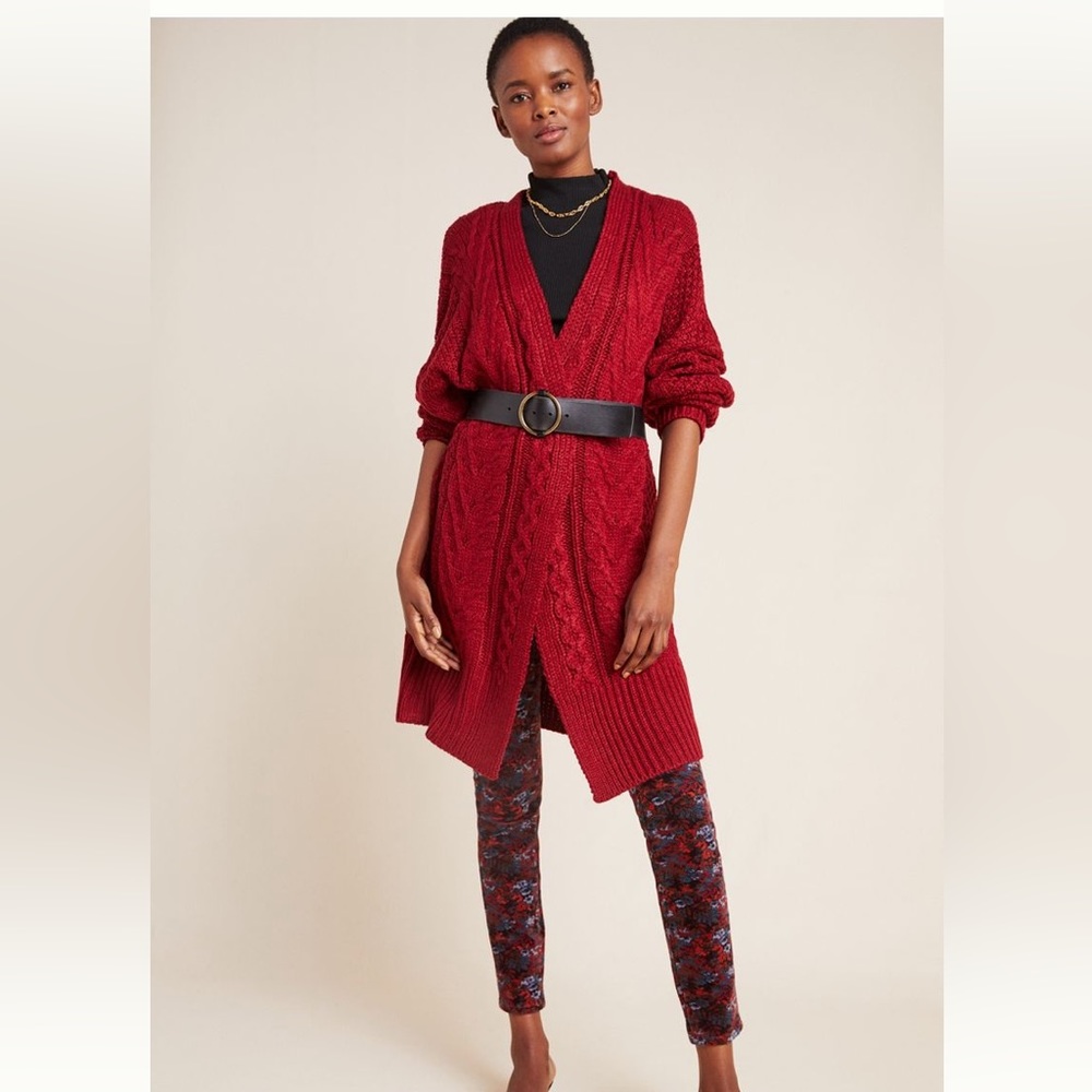 Roberta Cable knit Cardigan size XS - Picture 1 of 5